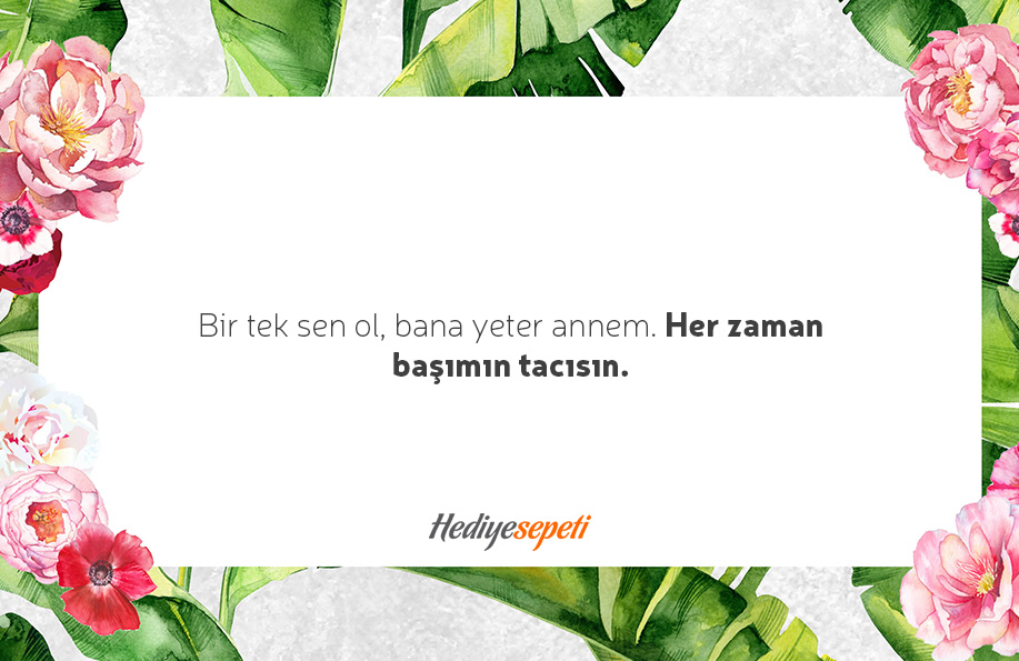 anne ile ilgili güzel sözler