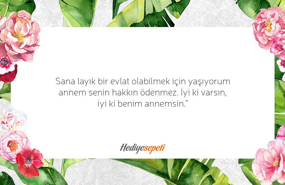 anne ile ilgili güzel sözler