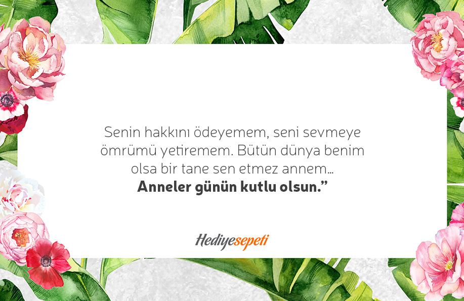 anne ile ilgili güzel sözler