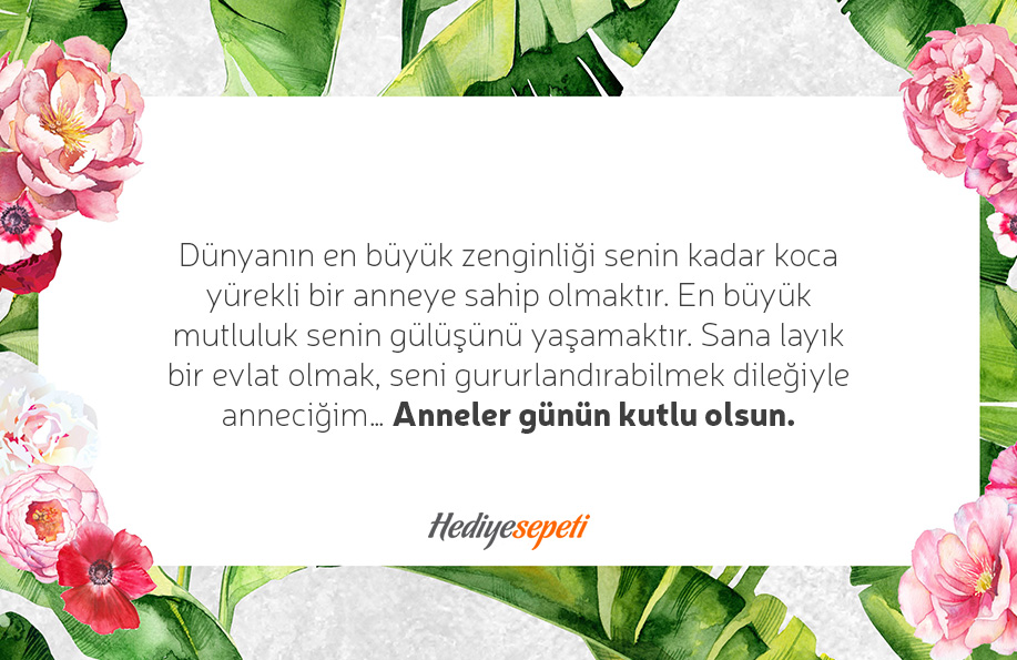 anneler için güzel sözler