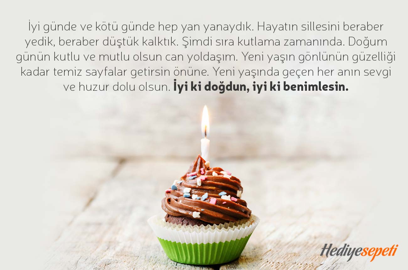 doğum günü ile ilgili sözler