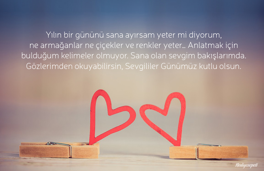 sevgililer günü anlamlı sözler