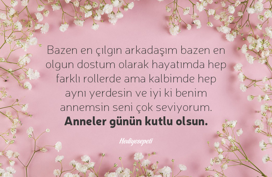 anneler günü mesajları