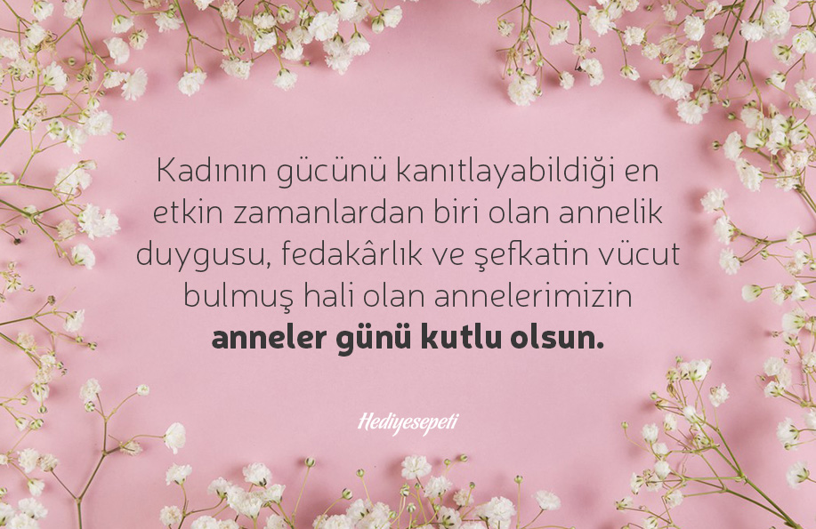 anneler günü mesajları