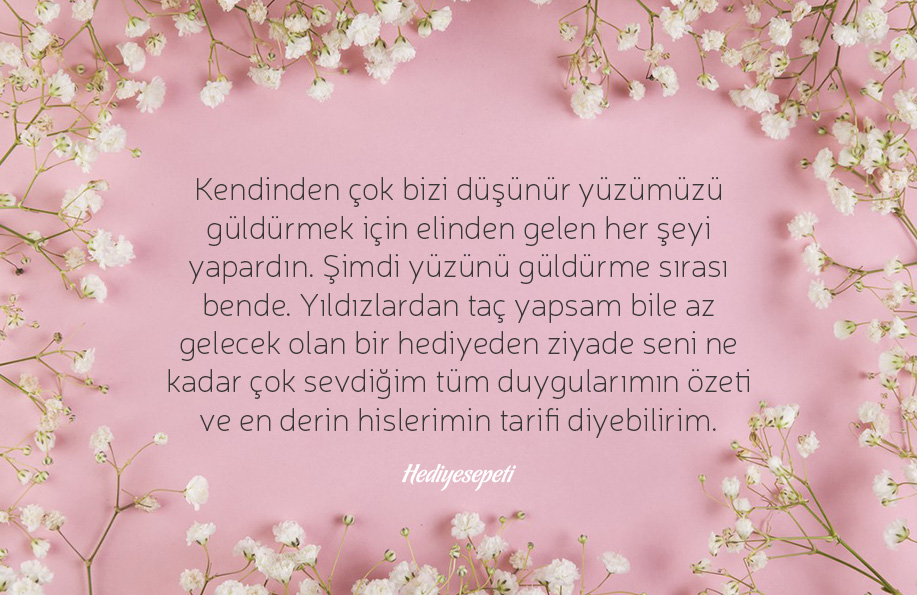 anneler günü resimli mesajı