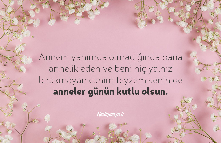 anneler günü resimli mesajı