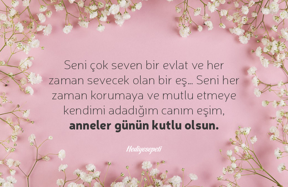 anneler günü resimli mesajı