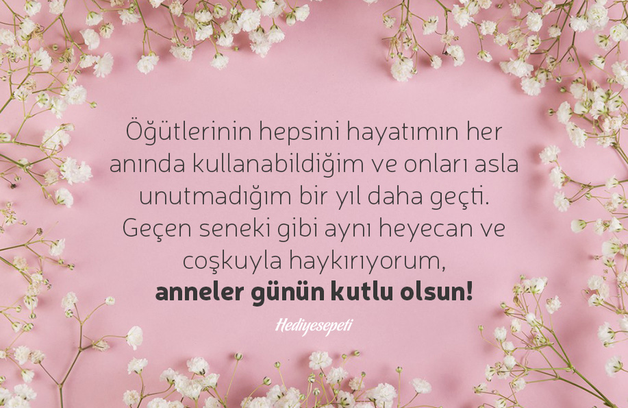 anneler günü resimli mesajları