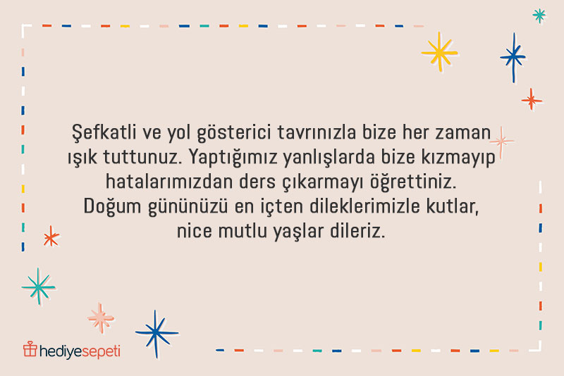 doğum günü mesajları öğretmene