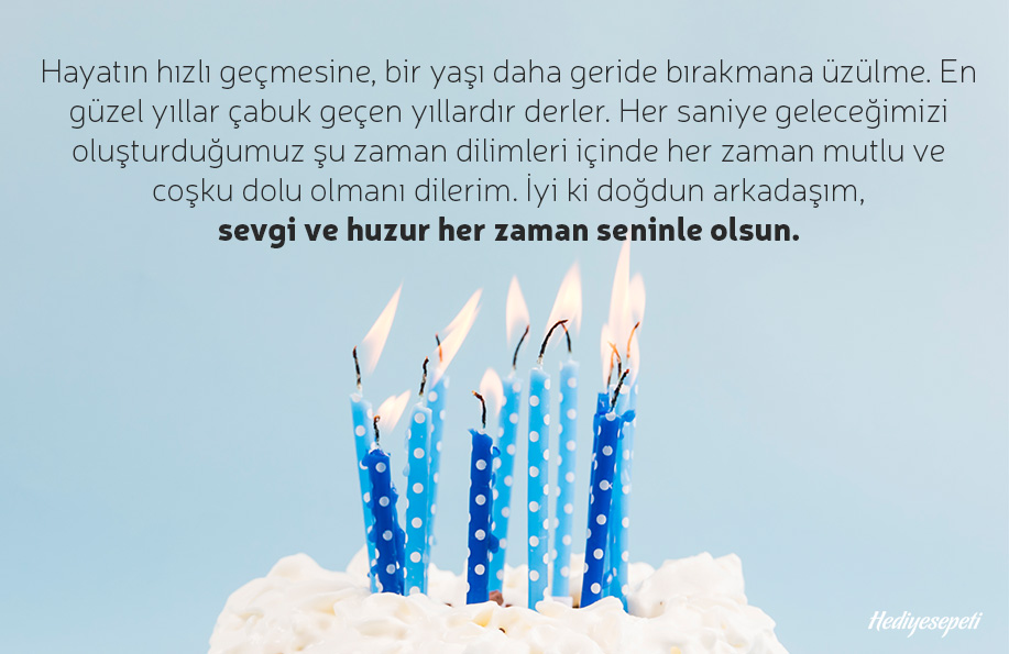 arkadaşa doğum günü mesajları