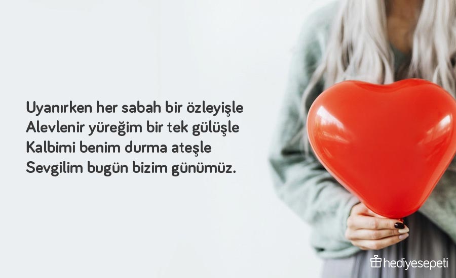 sevgililer günü kısa şiirler