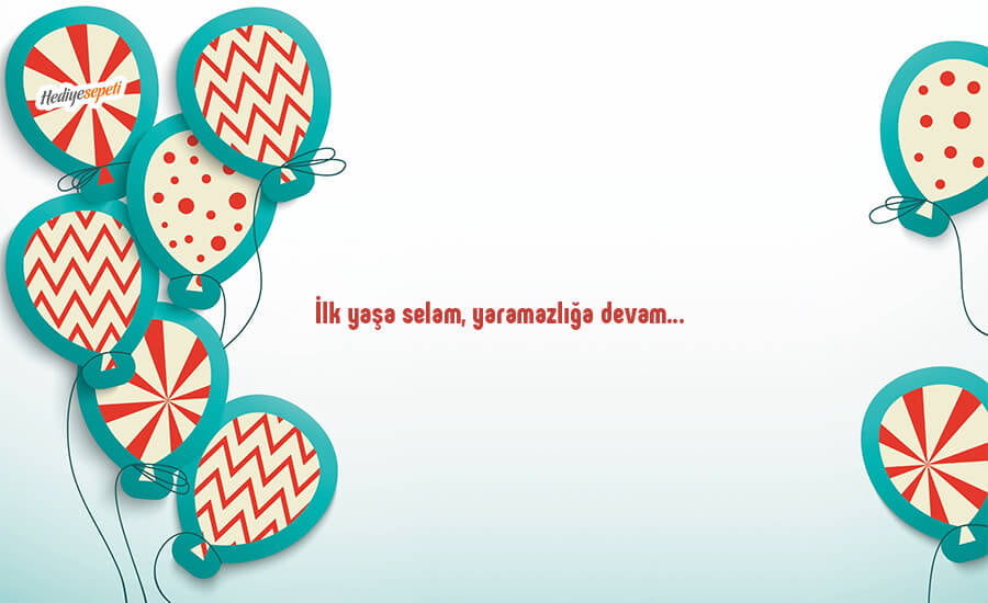 bebek doğum günü mesajları