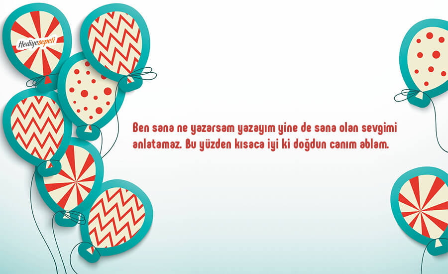 kardeşe doğum günü mesajı