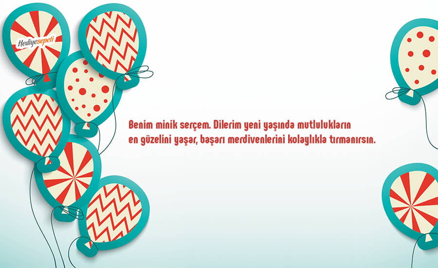 erkek çocuğa doğum günü mesajı