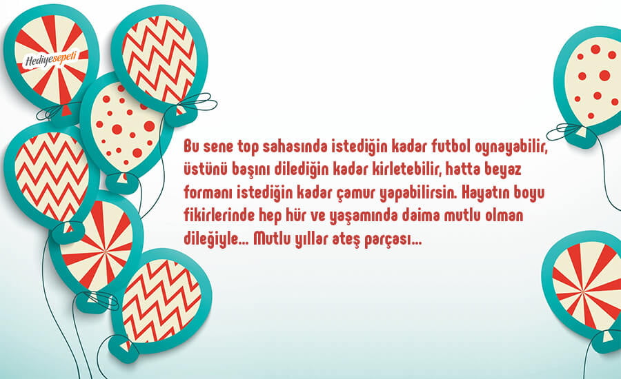 erkek çocuğa doğum günü mesajı