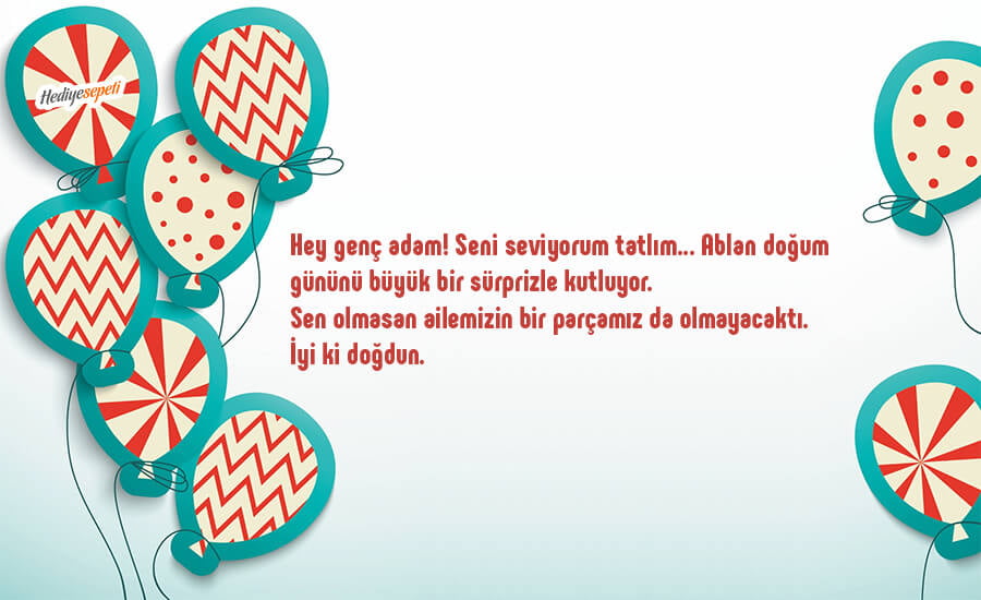 kardeşe doğum günü mesajı