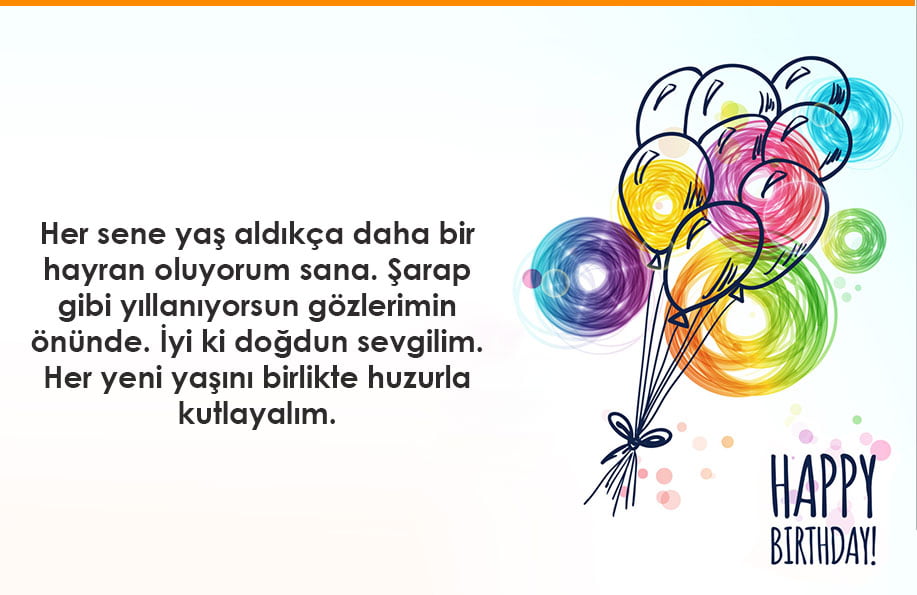 kısa doğum günü mesajları