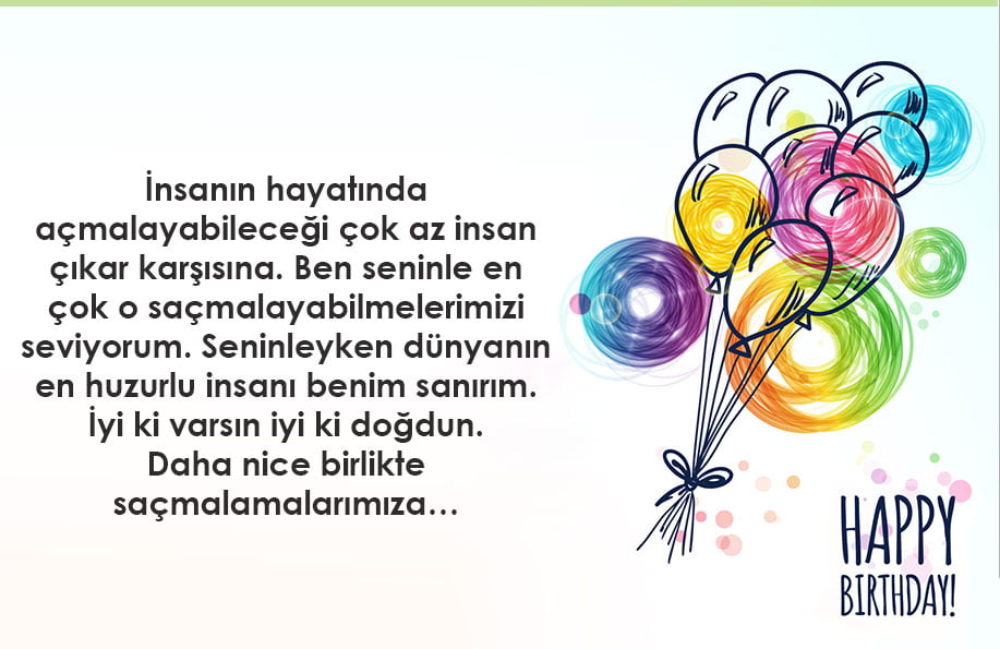 kısa doğum günü mesajları