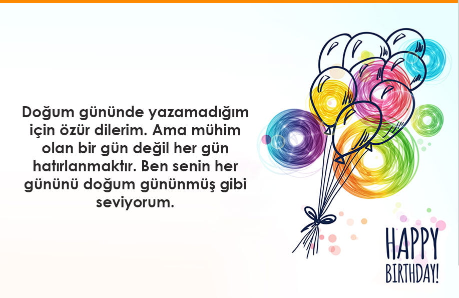 kısa doğum günü mesajları