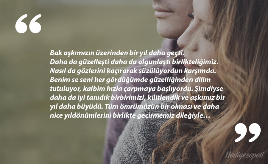 nişan yıldönümü sözleri