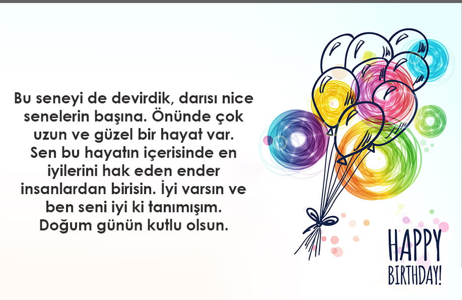 uzun doğum günü mesajları