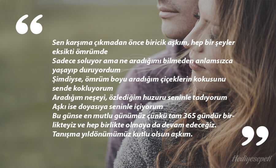 yıldönümü sözleri kısa