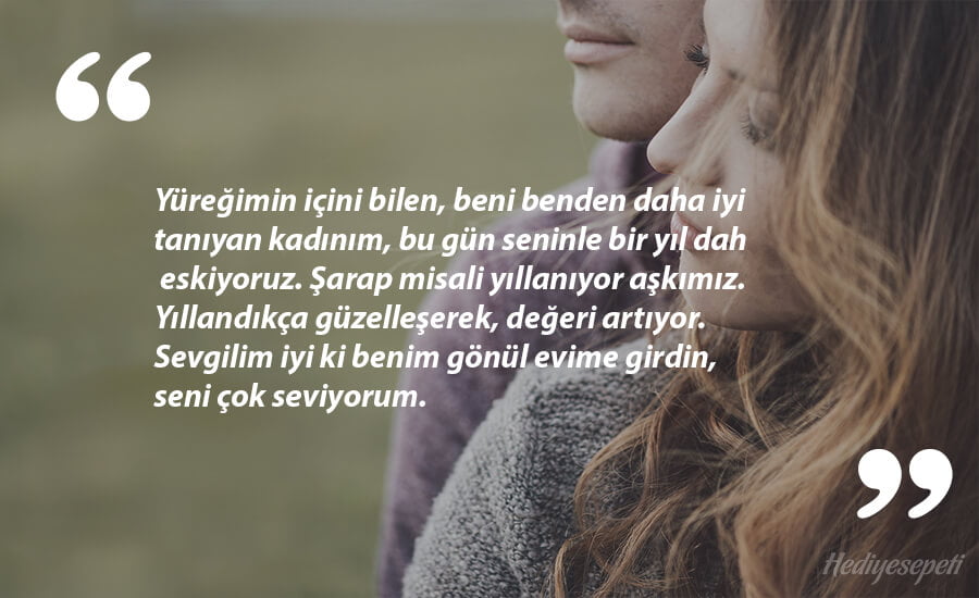 yıldönümü sözleri kısa