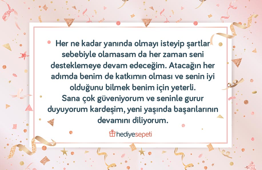 abladan kardeşe doğum günü mesajı