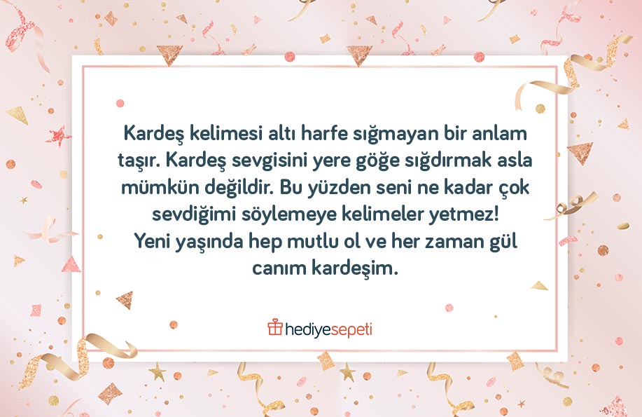 abladan kardeşe doğum günü mesajı