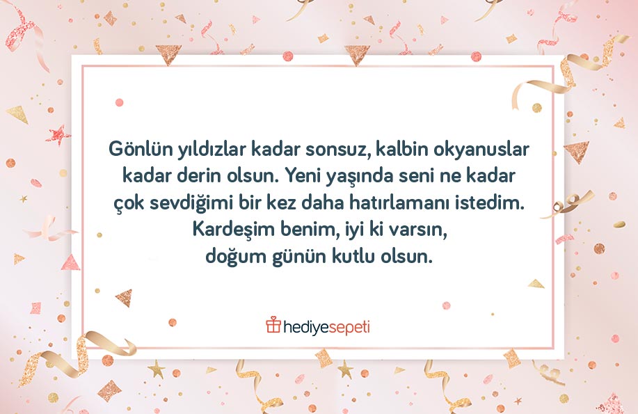 abladan kardeşe doğum günü mesajı