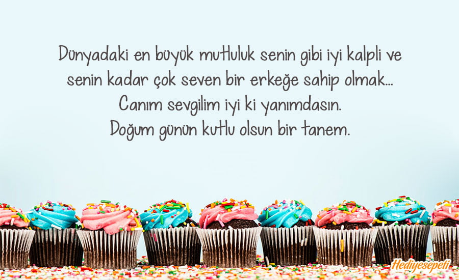 sevgiliye doğum günü sözleri