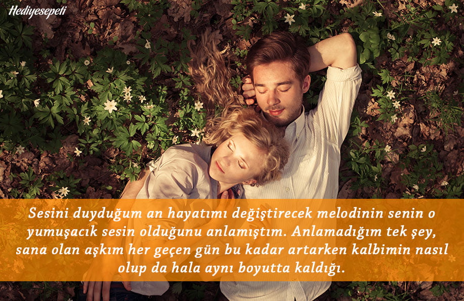 sevgiliye romantik sözler