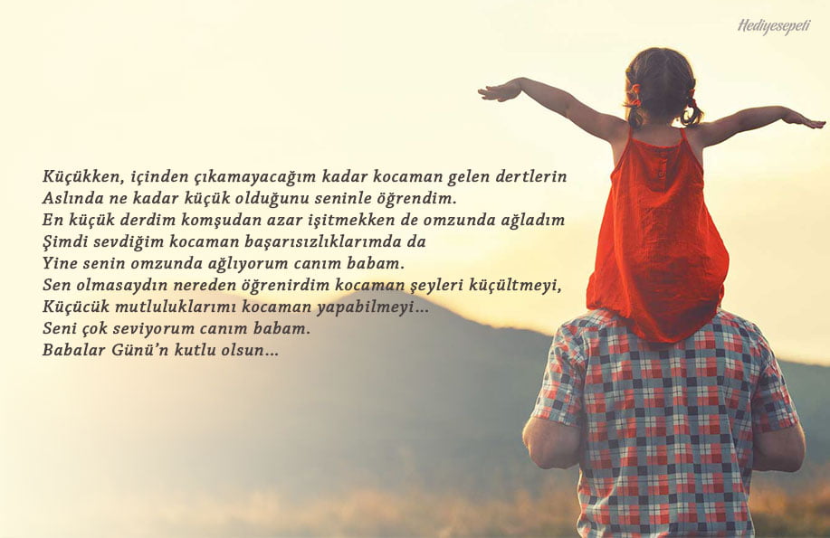 babalar günü şiiri