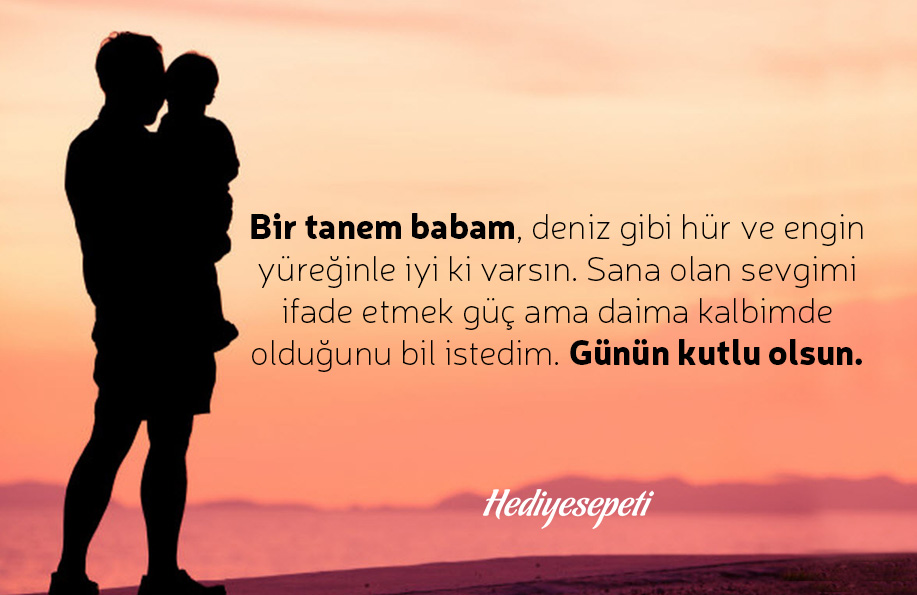 en güzel babalar günü mesajları
