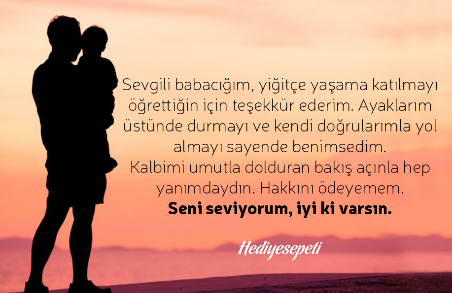 en güzel babalar günü mesajları