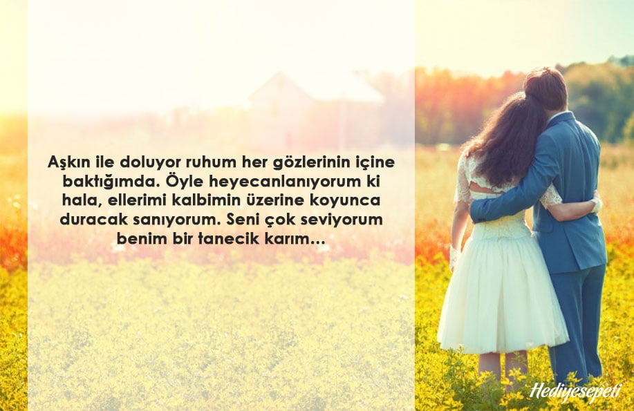 eşe söylenecek en güzel sözler
