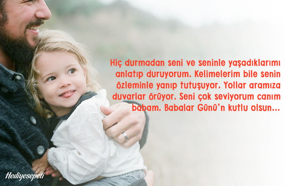 babaya özlem sözleri