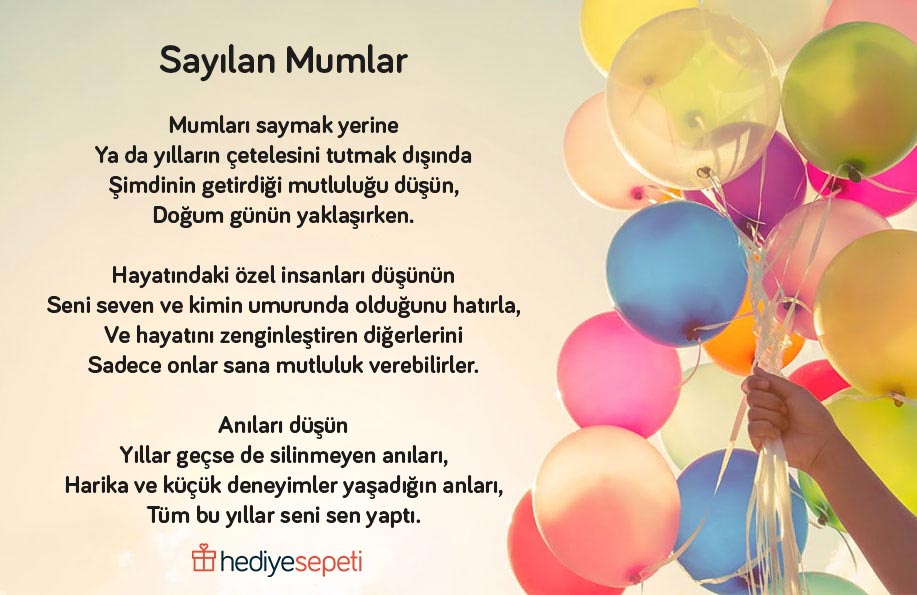 doğum günü şiirleri