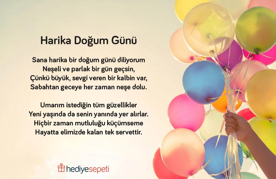 en güzel doğum günü şiirleri