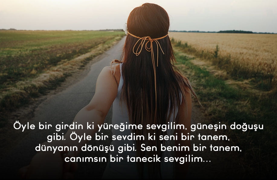 sevgiliye mükemmel sözler