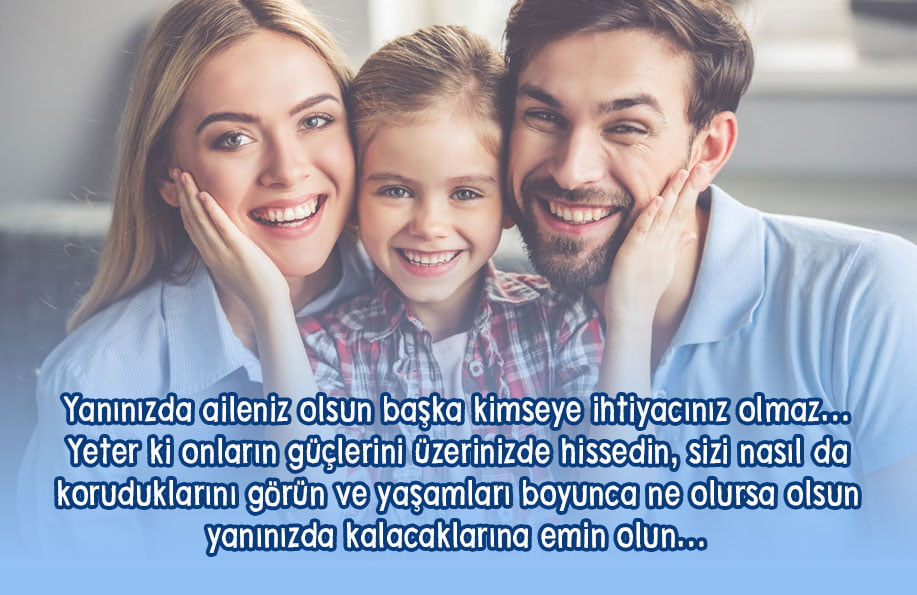 aile hakkında sözler