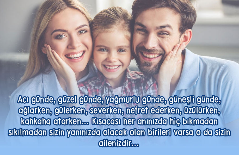 aile ile ilgili sözler