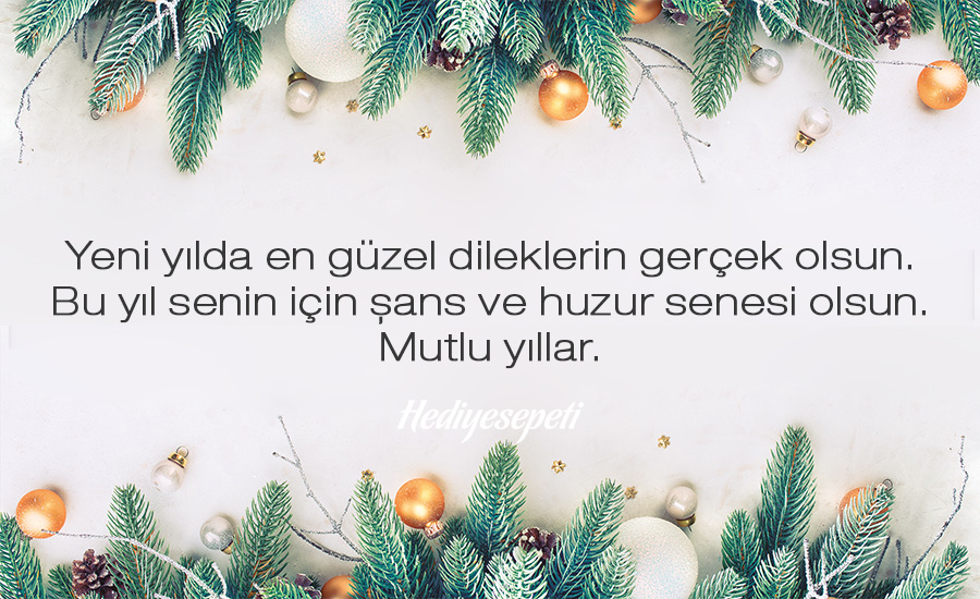 yeni yıl mesajı
