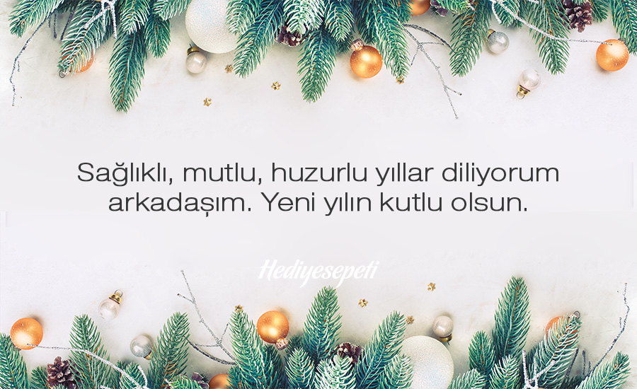 yeni yıl mesajı