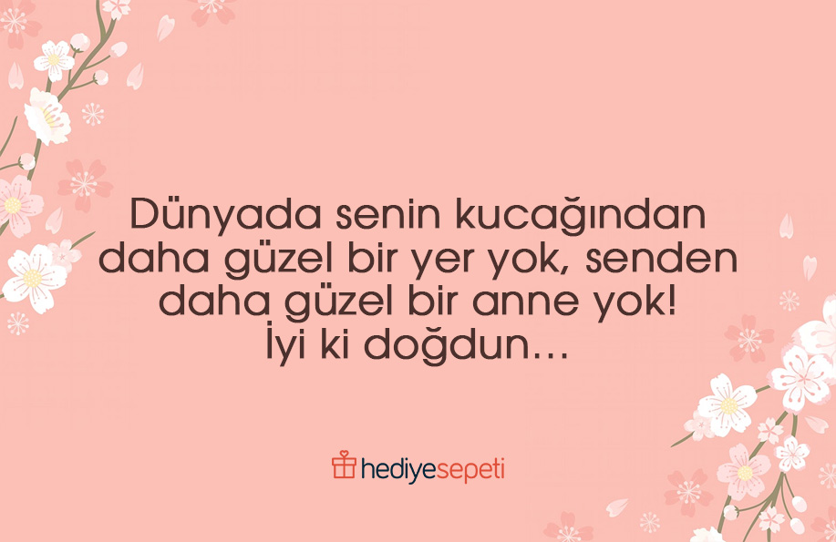 anneye doğum günü mesajı uzun