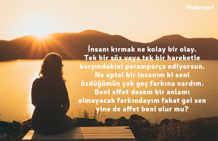 özür dilerim mesajları