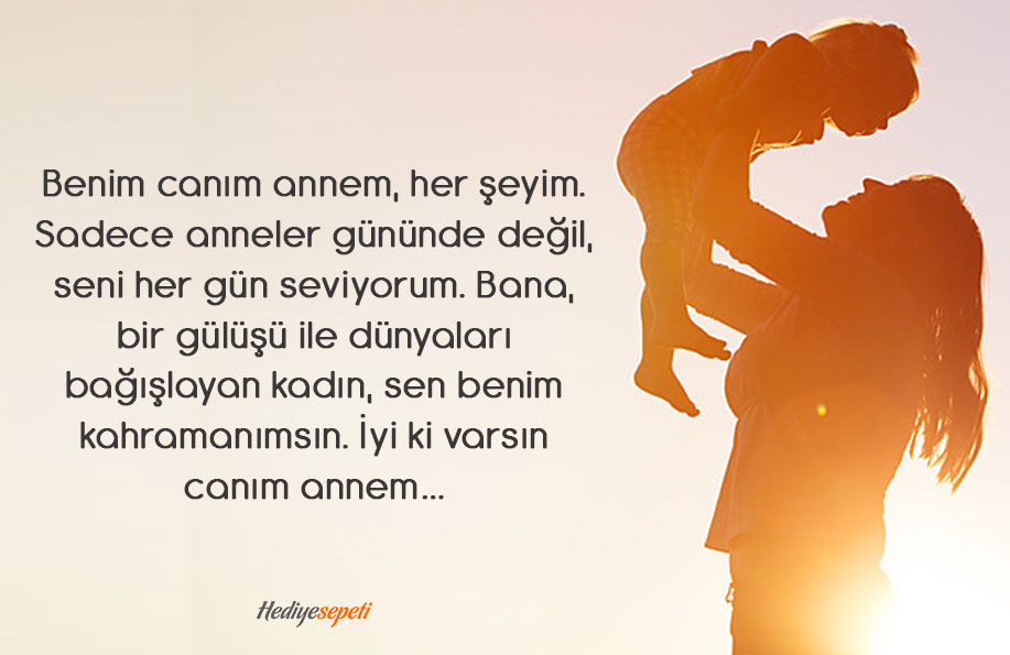 anneler için sözler