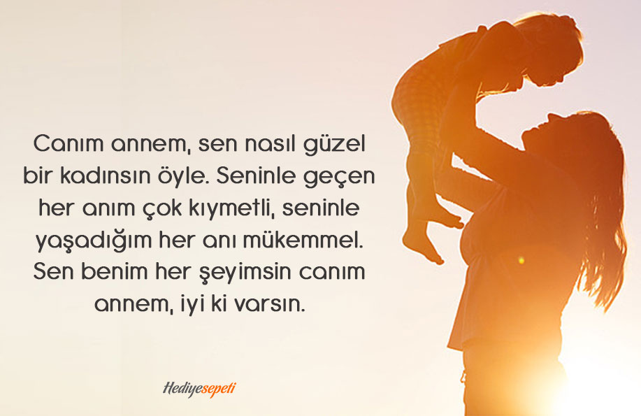 anneler için sözler