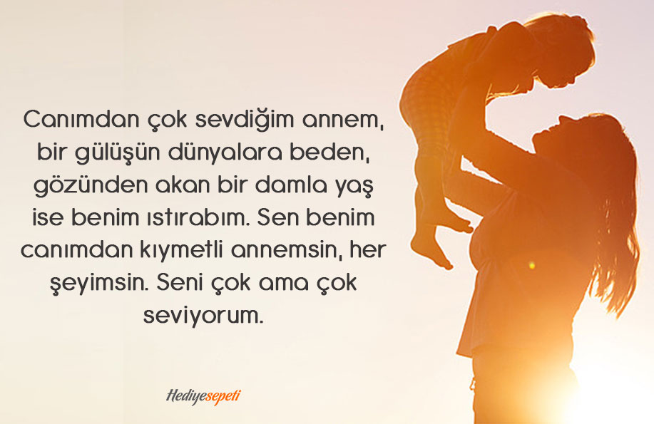 annelerle ilgili sözler