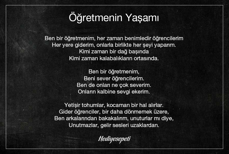 2 kıtalık öğretmenler günü şiirleri